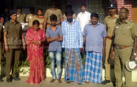 Four people arrested