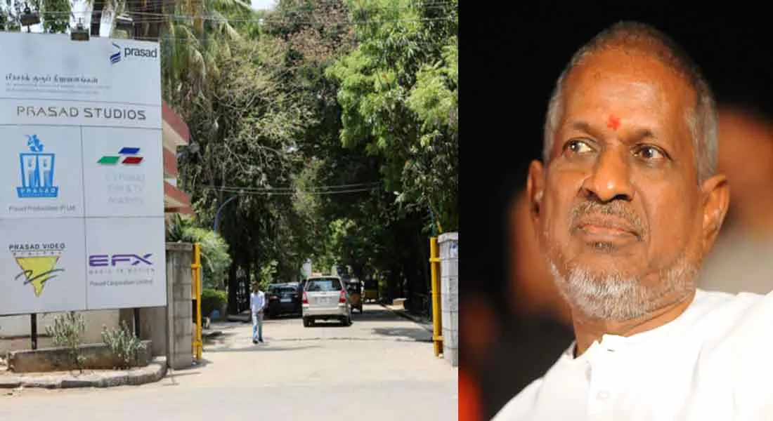 Composer Ilayaraja complains against Prasad studio owner for 'damaging music notes'