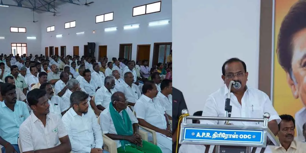Young blood should be included in the youth team- Minister Chakrapani's speech