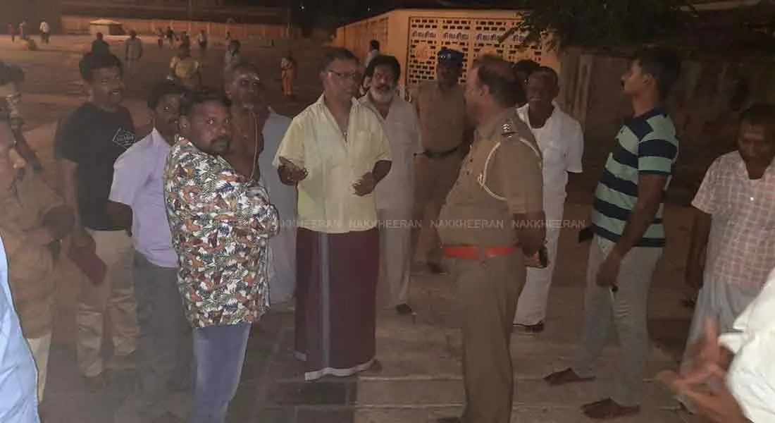 chidambaram temple dikshidar issues police investigation 