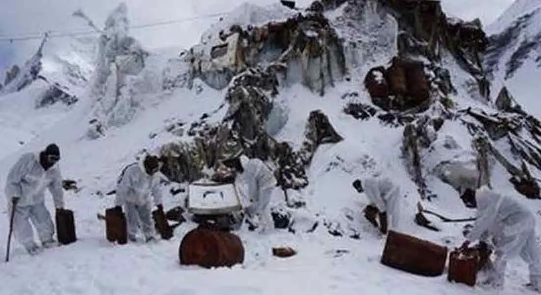  Six soldiers, including 4 soldiers in avalanche in Siachen