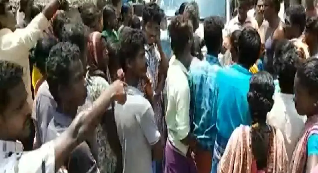  Tribal people protest 