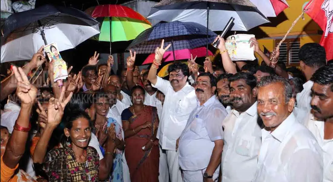 minister rajendar balaji election campaign 