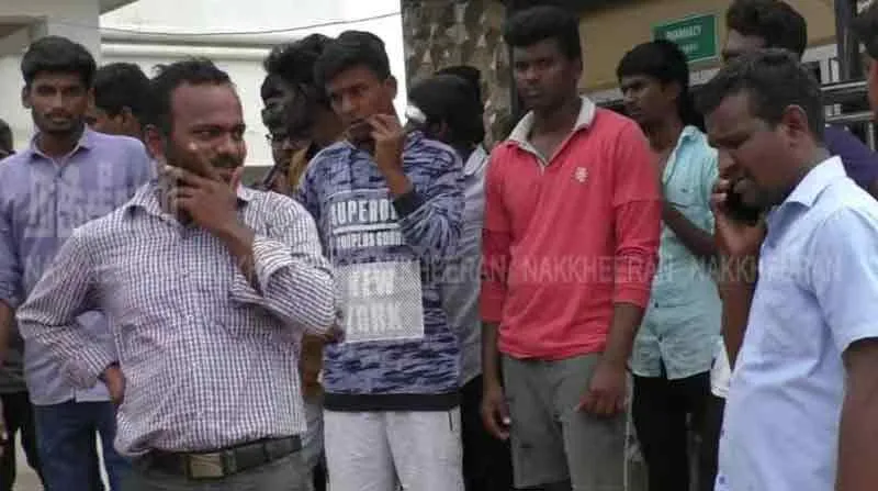 thiruchy Oxford College students Clash 
