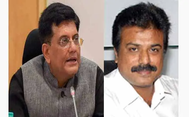  Sudheesh who meets Piyush Goyal again