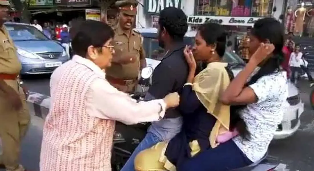  Police ordered fine for not submitting helmet