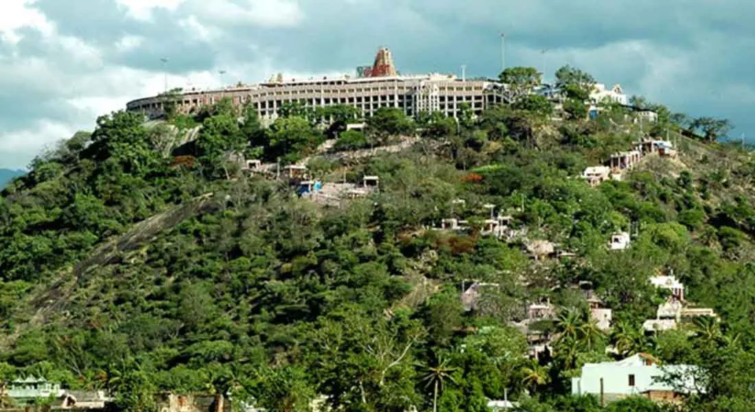 fire accident in Palani Murugan Temple