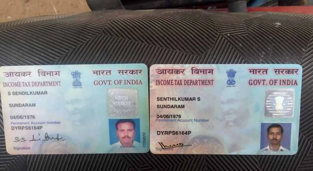 PAN card with one number for two customers