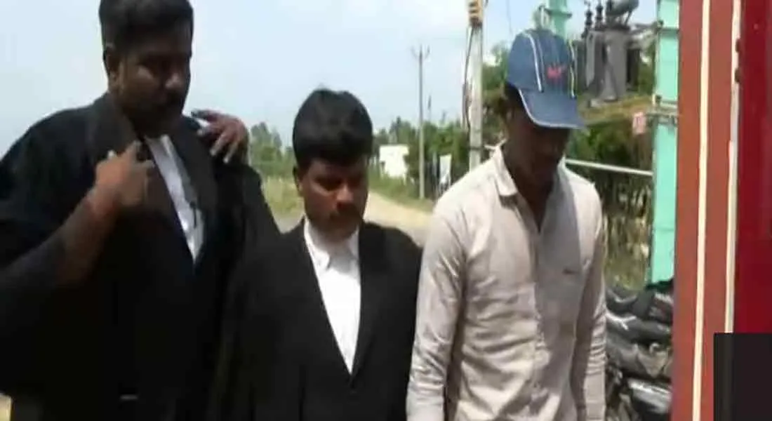  15-day court detention to Suresh's...