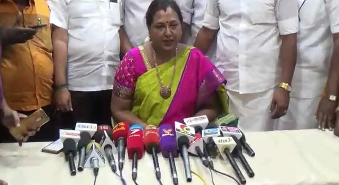  I don't know such a minister - Premalatha Vijayakanth