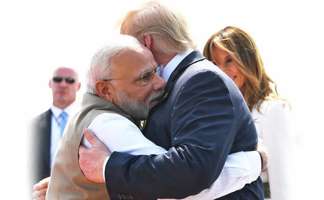 namastey trump and howdy modi 