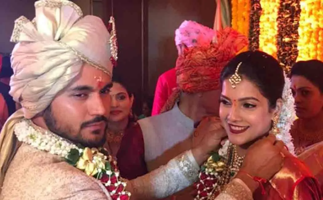 manish pandey ties knot with tamil actress ashrita shetty