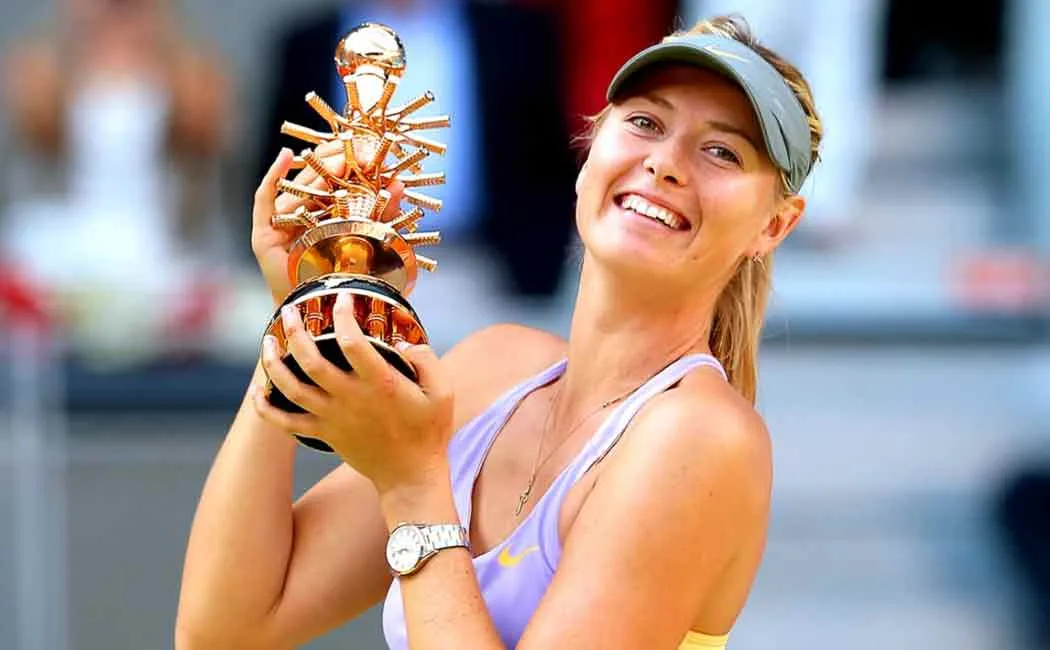 maria sharapova says goodbye to tennis