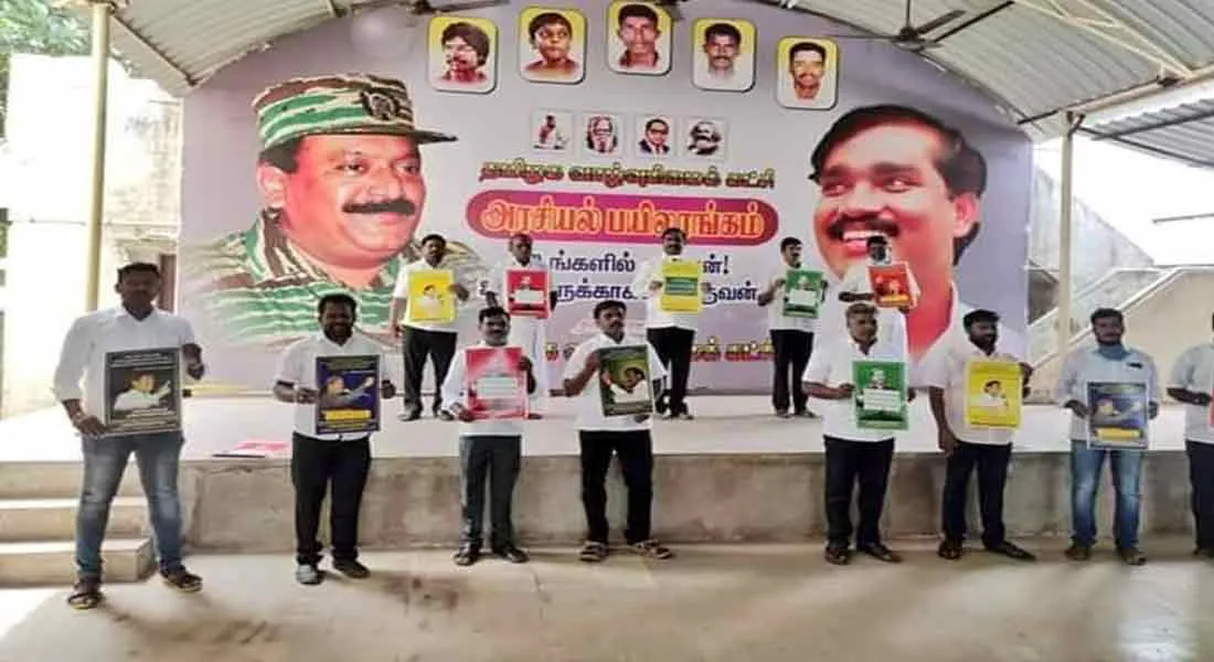  Tamils ​​should be brought to Tamil Nadu immediately - TVK leader Velmurugan demands!