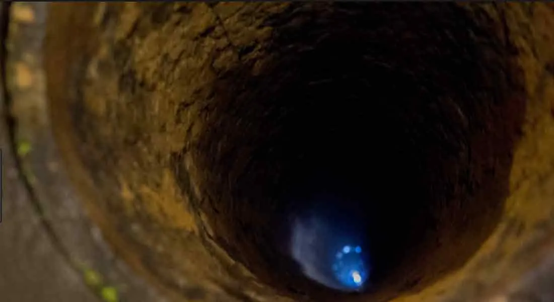  A youth who slipped into a 90-foot well; Rescue Fire Department