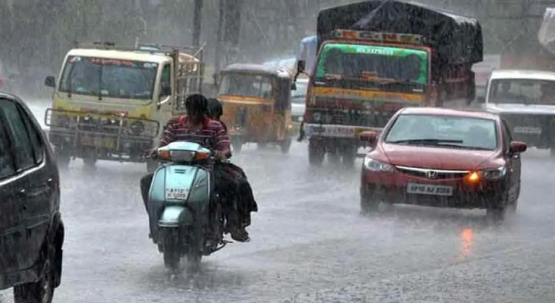 Heavy rain in Madurai ...!