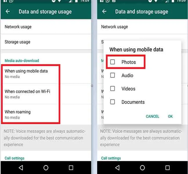 whatsapp warning to users 