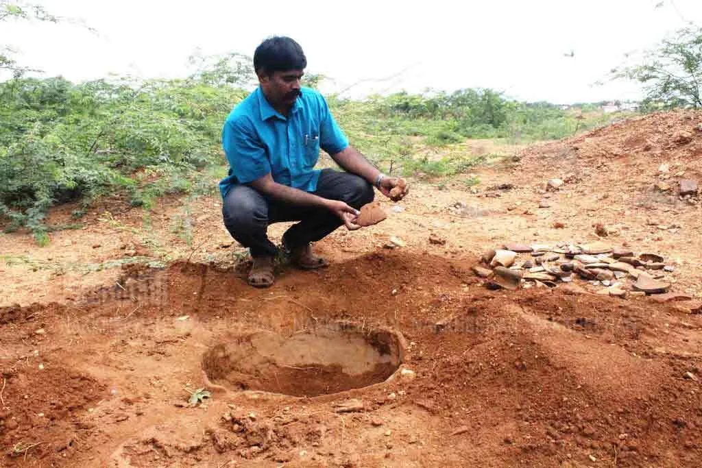 The discovery of old-fashioned corridors near Kamuthi