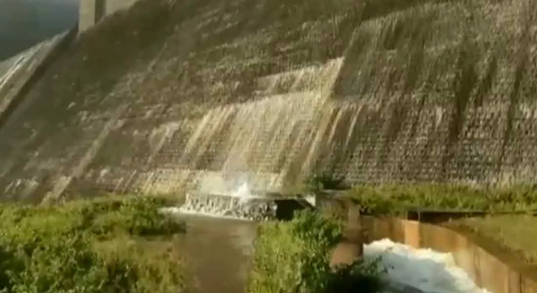 nellai dam damage.. water wasted 