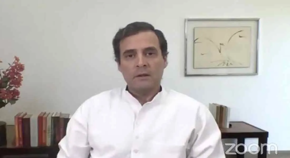 Why does China praise Modi?- Rahul Gandhi question