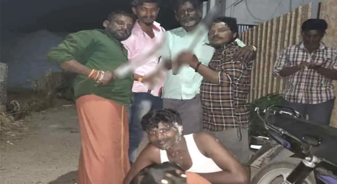 birthday celebrated with Sword.. Three more arrested