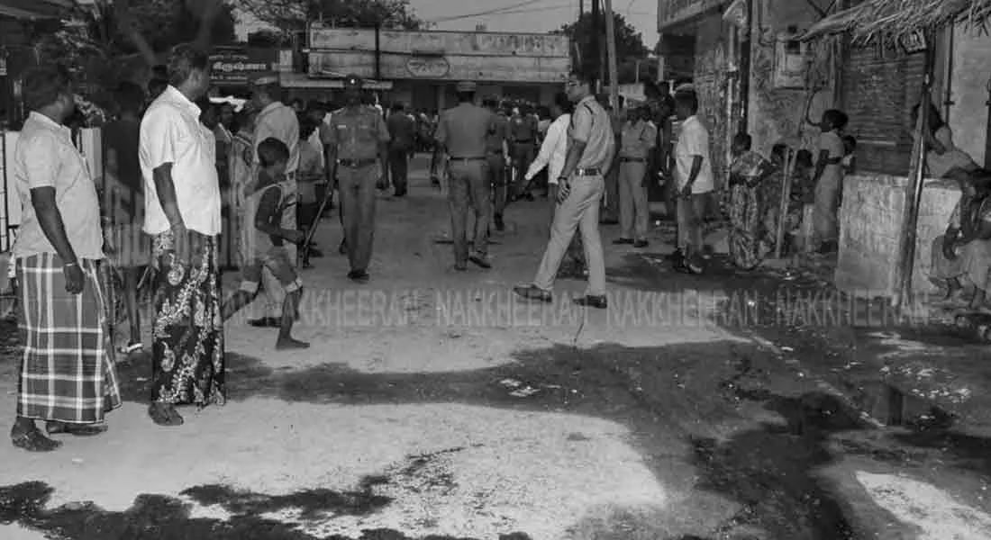  Mavukattu in Thoothukudi..  Bull Stop for the serial incident