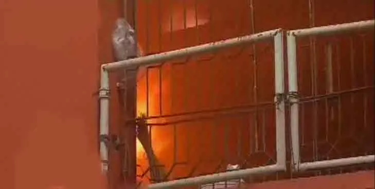  Fire at Chennai BSNL office!