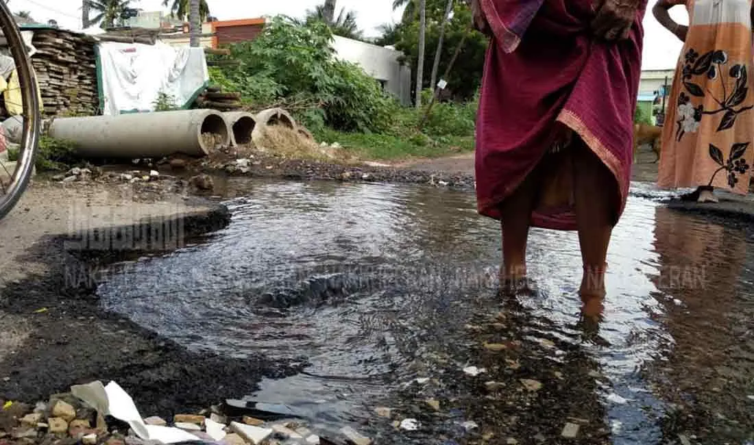  The miracle in Salem ... the sudden 'waste fountain'