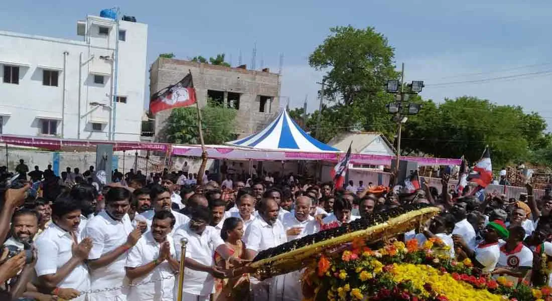 Stalin for the first time in Emanuel Sekaran s memorial