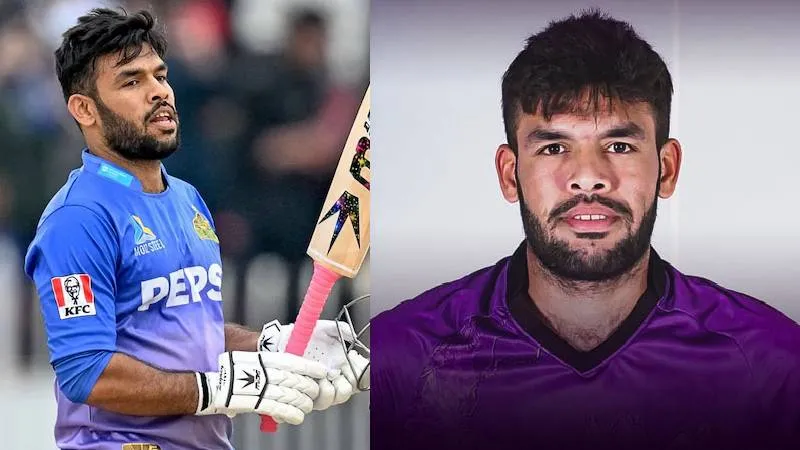 ಉಸ್ಮನ್​ ಖಾನ್​: ಈತ ಪಾಕ್​ ಪರವಾಗಿ 7 ಬಾರಿ ಟಿ20 ಪಂದ್ಯವನ್ನು ಎದುರಿಸಿದ್ದಾರೆ. ಆದರೆ ಭಾರತದ ಎದುರು ಮೊದಲ ಬಾರಿಗೆ ಆಡುತ್ತಿದ್ದಾರೆ.