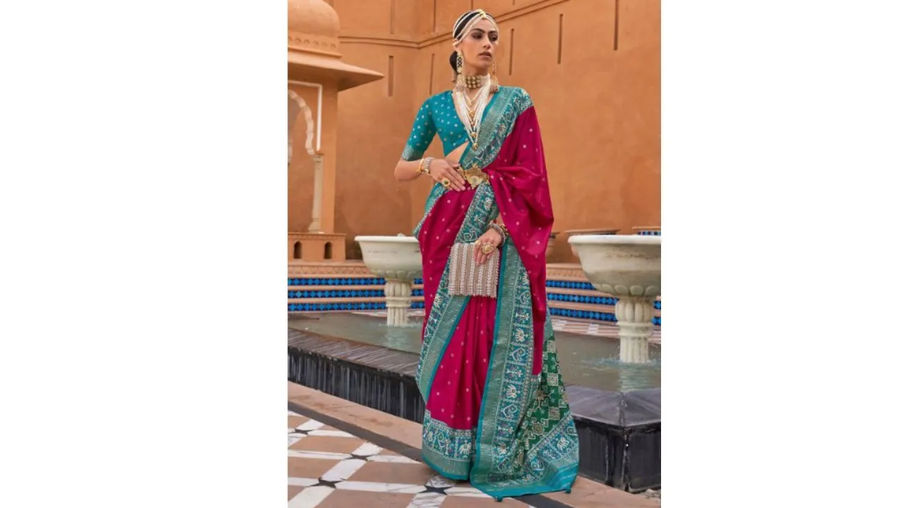 Zari Patola Saree