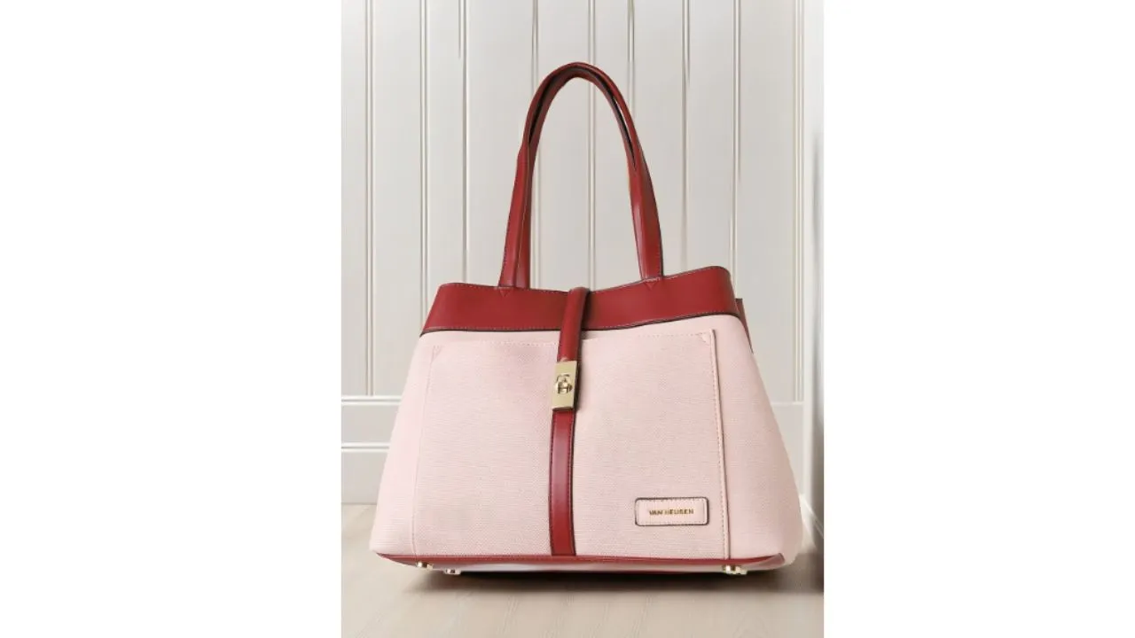 Colourblocked Shoulder Bag