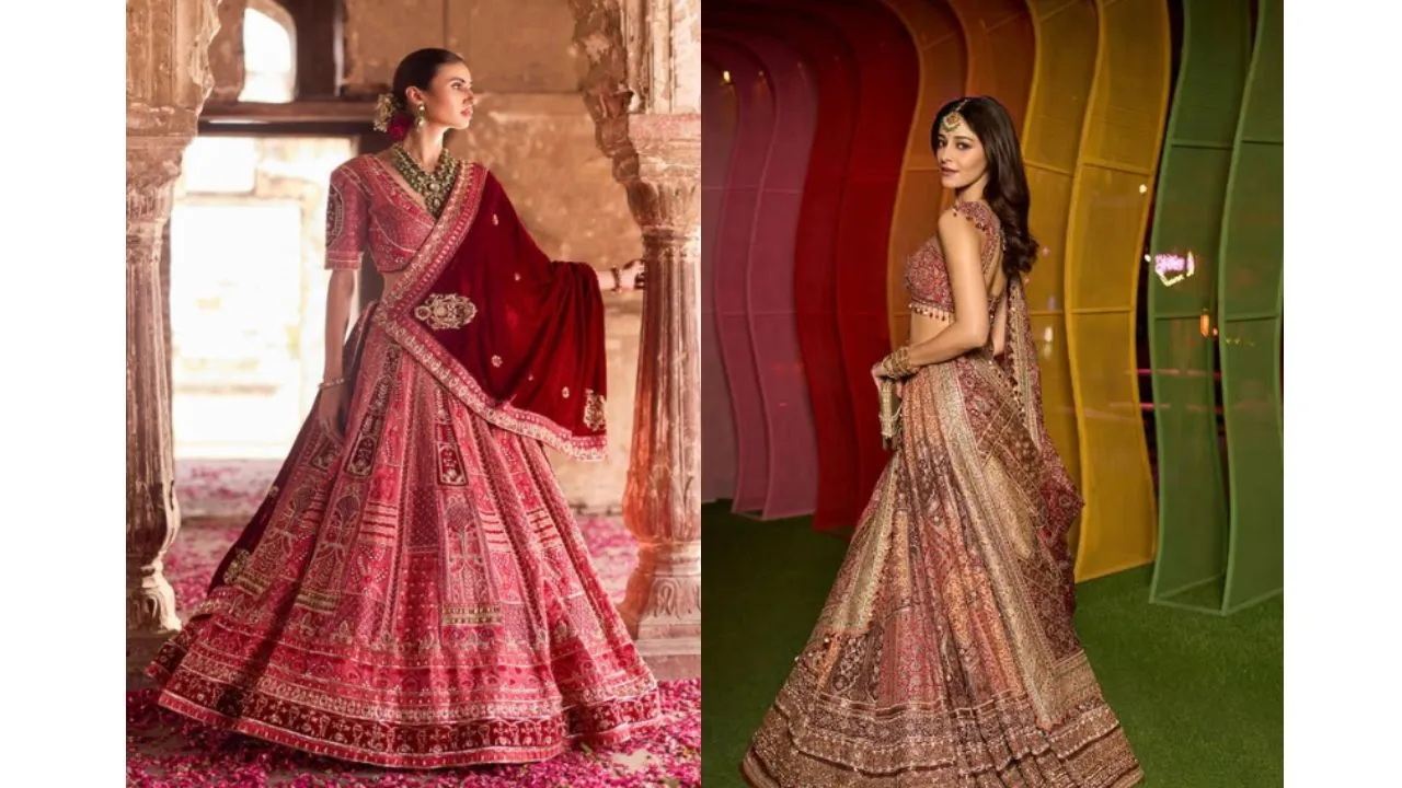 Ananya Pandey Wedding Inspired Look