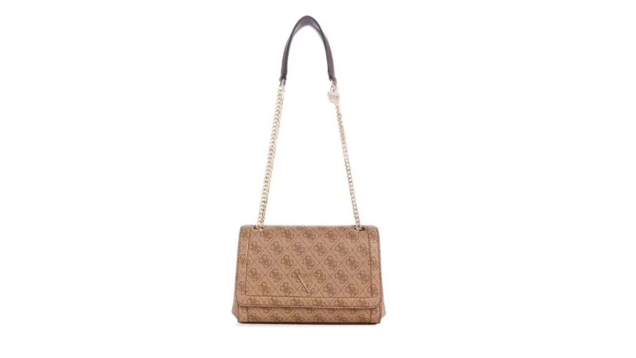 Printed Structured Shoulder Bag