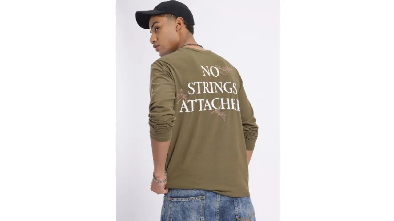 Quirky Quotes Printed T-shirt