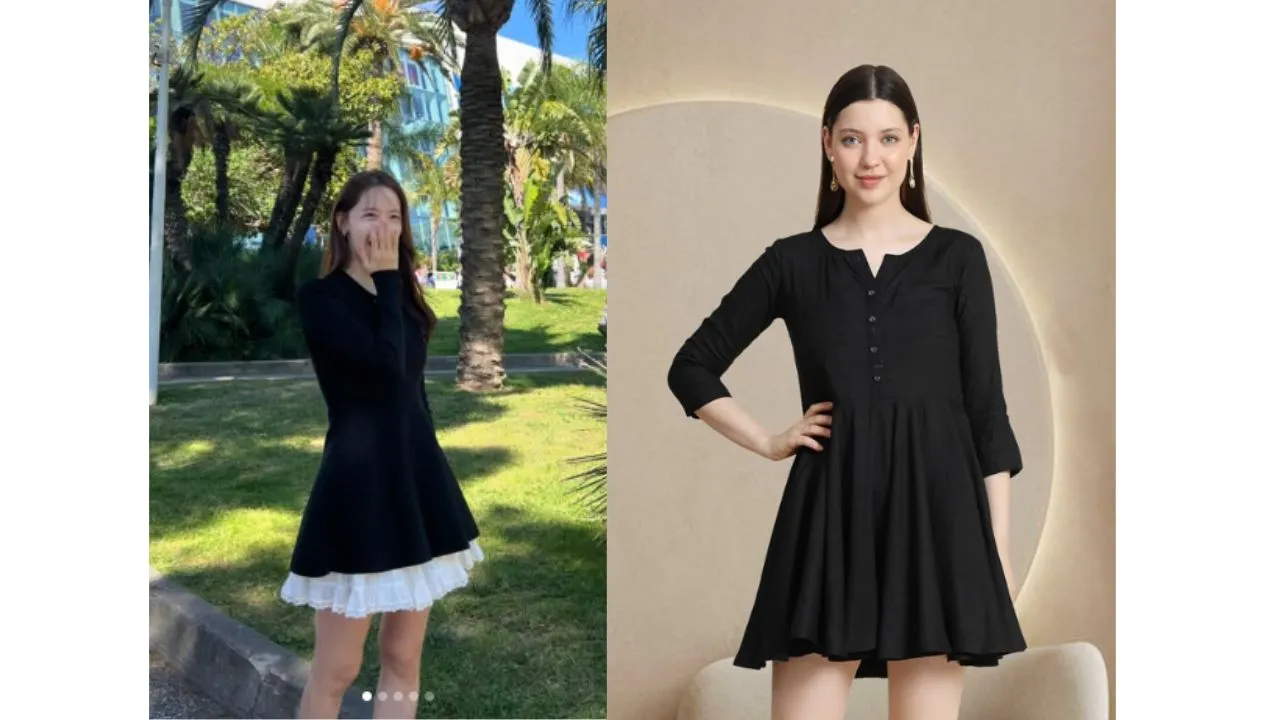 Fit & Flare Mini Dress