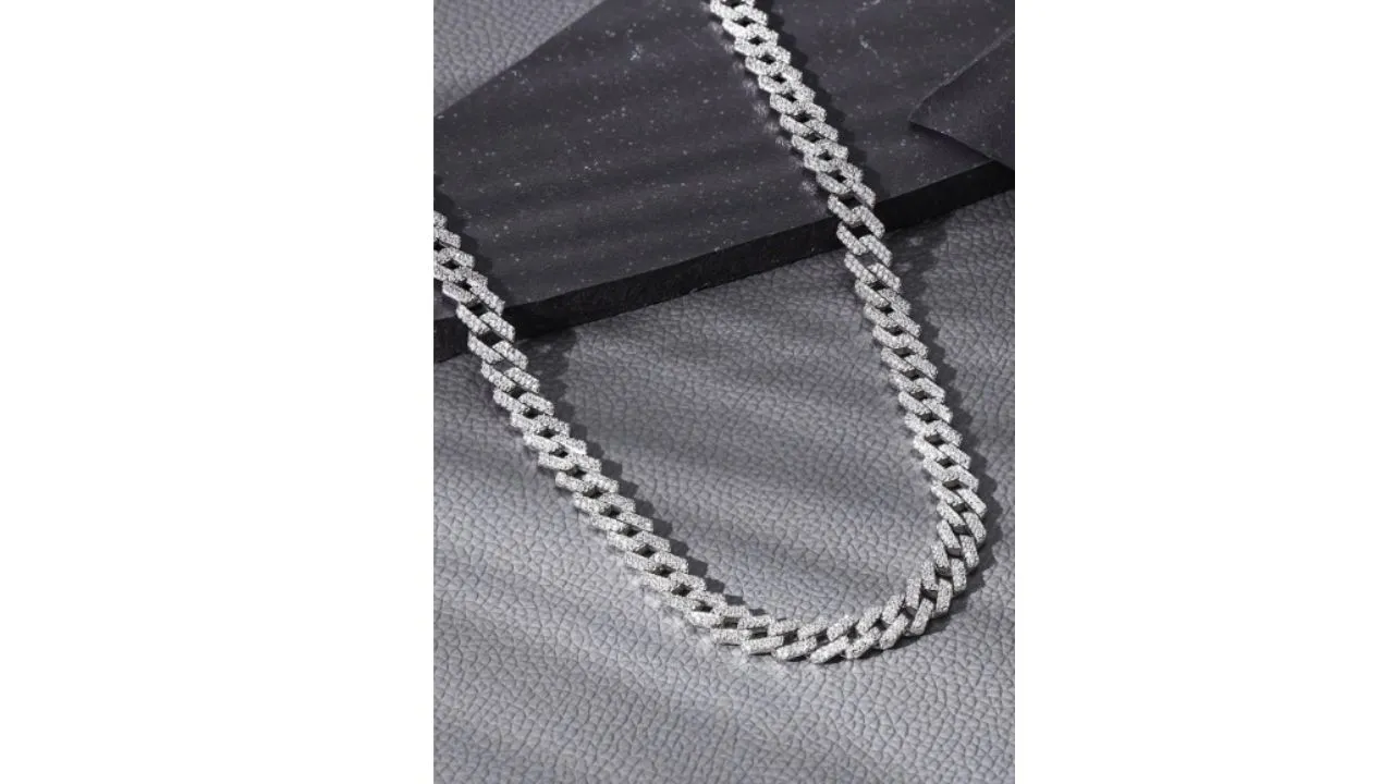 Rhodium-Plated Chain