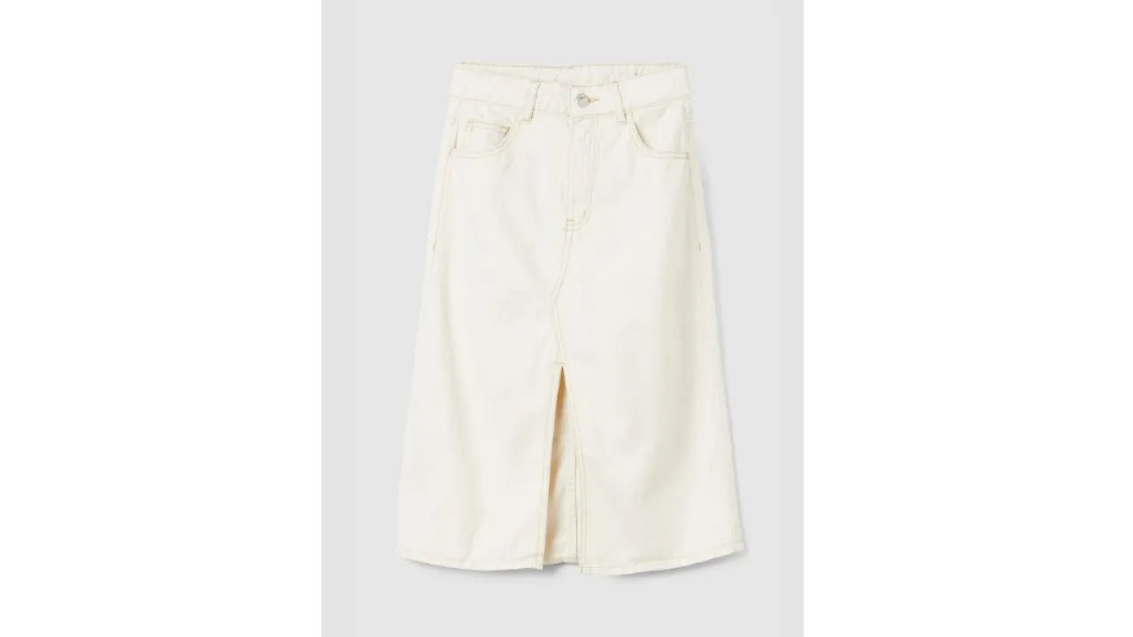 A-Line Knee Length Skirt