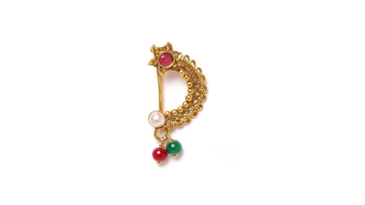 Marathi Nath Nose Ring