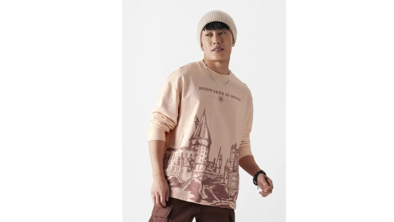 Oversized Pure Cotton T-shirt