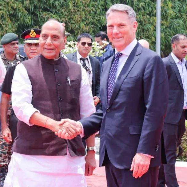 rajnath with australia deputy pm