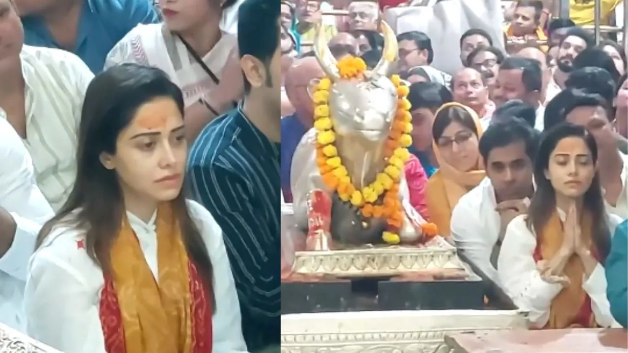 मैं एक अलग दुनिया में चली गई', महाकाल के दर्शन कर नुसरत भरूचा ने बयां किया  अनुभव