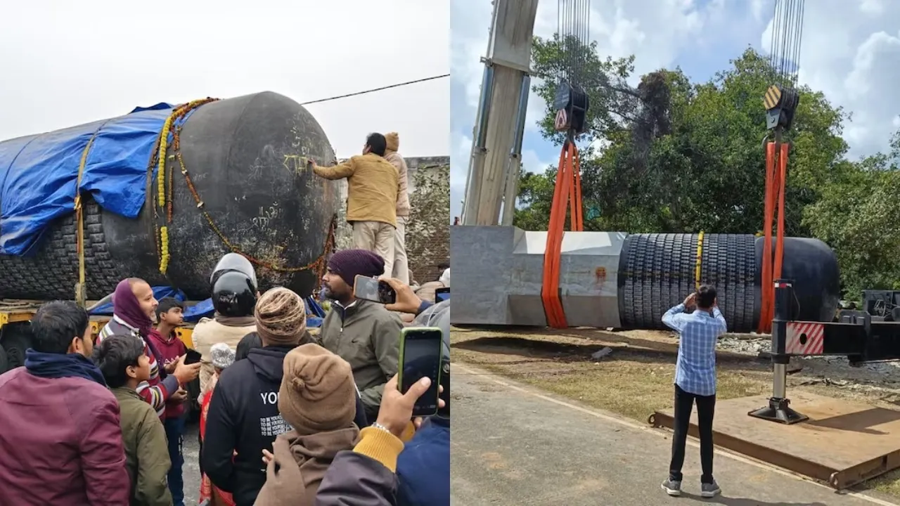 World Largest Shivling: वजन 210 टन, लंबाई 33 फीट, बिहार पहुंचा दुनिया का सबसे  बड़ा शिवलिंग, जानिए कब होगी स्थापना?