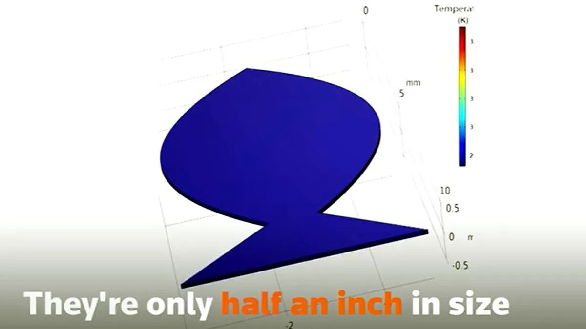 ये मछली सिर्फ आधा इंच की है. छूने पर असली जैसी महसूस होती है. (फोटोः सिचुआन यूनिवर्सिटी)