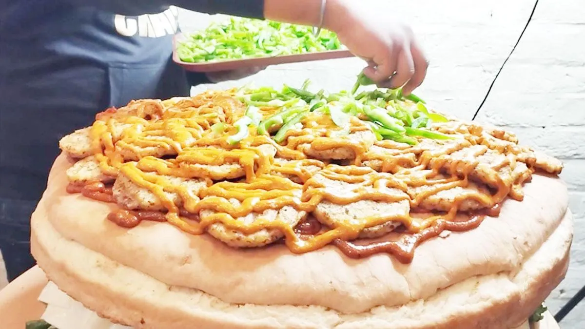 40 किलो का बर्गर 