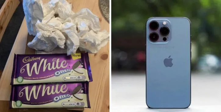 Man Receives Two Cadbury Chocolates Instead Of iPhone 13