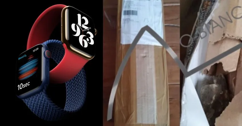 നടൻ ഓർഡർ ചെയ്തത് 40,000 രൂപയുടെ ആപ്പിൾ വാച്ച് 6, വീട്ടിലെത്തിയത് കല്ല് |  Apple | Gadget | Smartwatch | Technology News | Gadget News | Malayalam  Technology News | Manorama Online