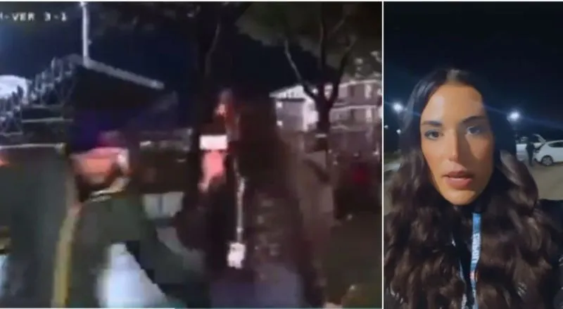 Italy female sports reporter groped live on TV - Wanted in Rome