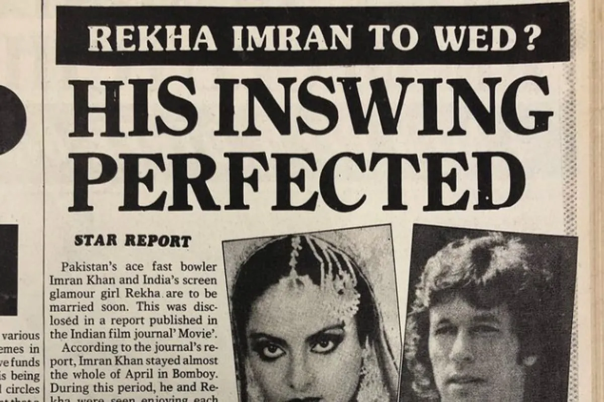 Former Pakistan Skipper Imran Khan Had an Affair With Rekha? This Post Will  Take You Back in Time