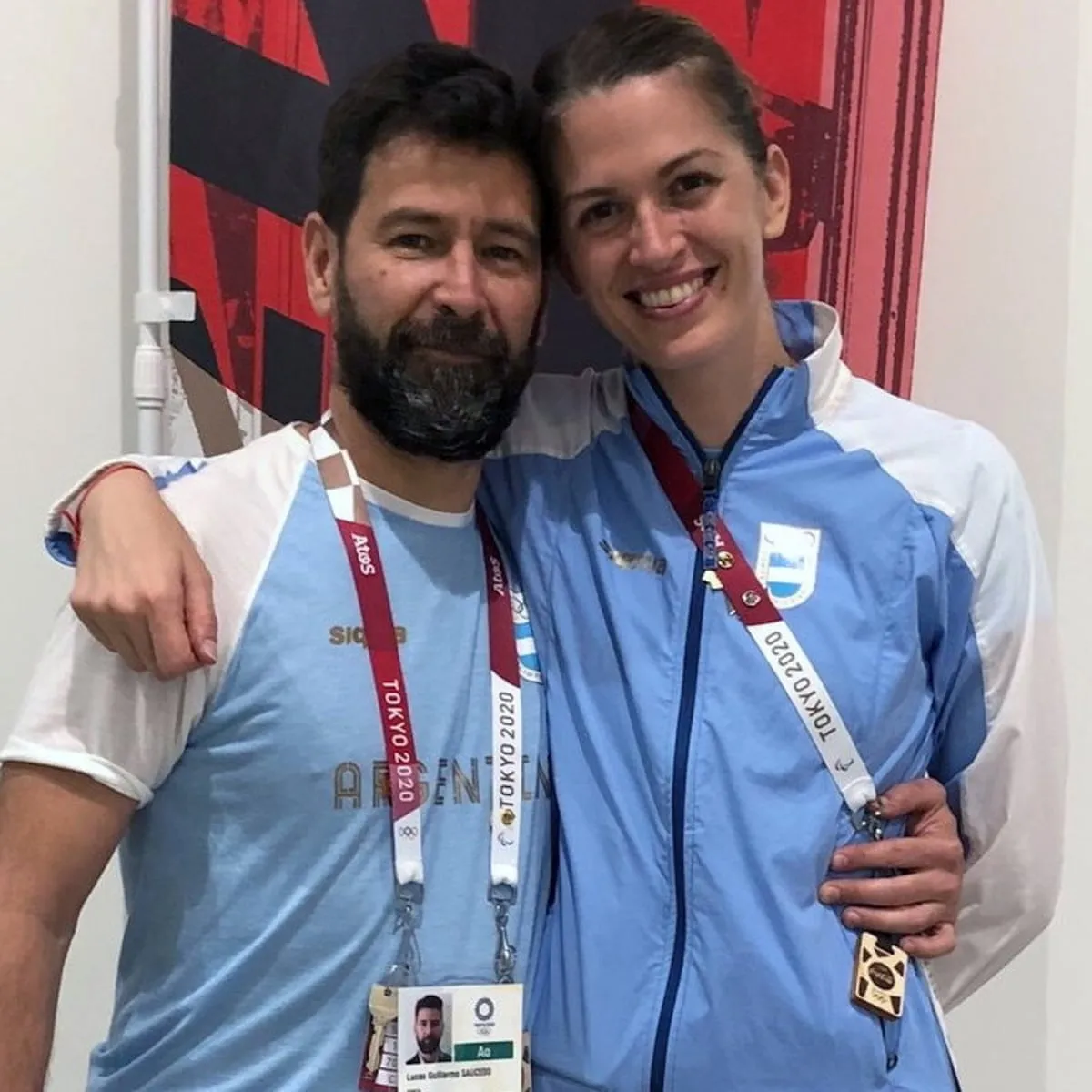 Argentina's Pérez Maurice loses Olympic fencing bout but gains fiancé | Tokyo Olympic Games 2020 | The Guardian